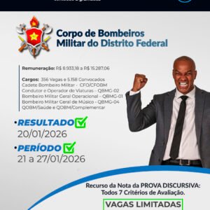 Recurso da Nota da Prova Discursiva do CBMDF – Banca IDECAN