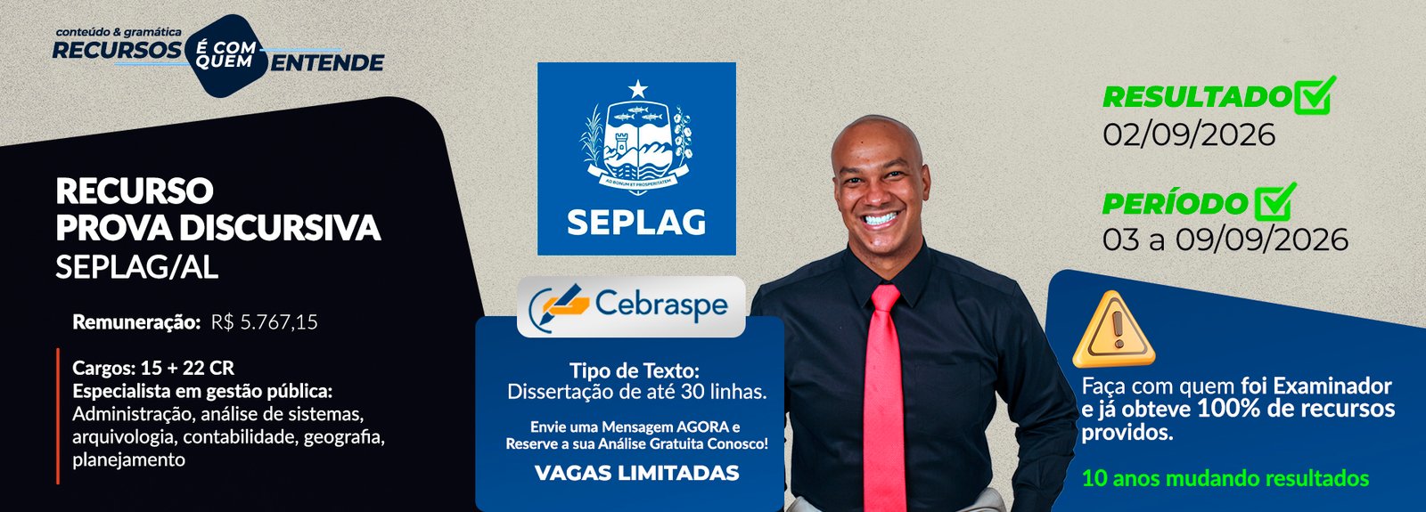 recurso prova discursiva SEPLAG AL Palavras-chave secundárias: recurso dissertação SEPLAG AL 2026, análise gratuita recurso Cebraspe, recurso prova discursiva especialista gestão pública Alagoas