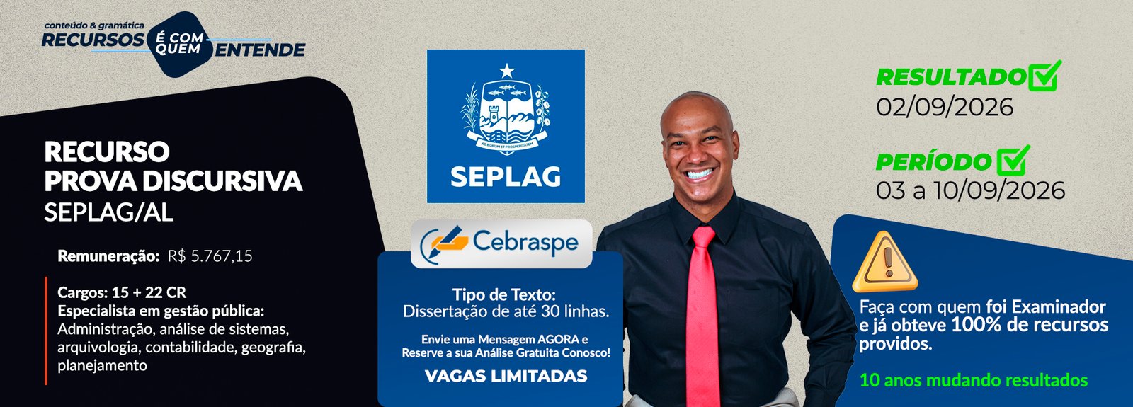 recurso prova discursiva SEPLAG AL Palavras-chave secundárias: recurso dissertação SEPLAG AL 2026, análise gratuita recurso Cebraspe, recurso prova discursiva especialista gestão pública Alagoas